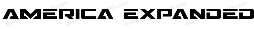 America Expanded字体转换
